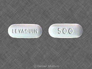 Levaquin (Levofloxacin) Antibiotic.