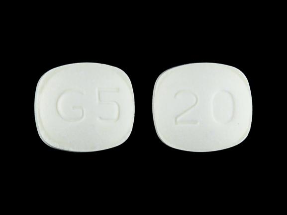 G5 20 Pill pravastatin 20 mg