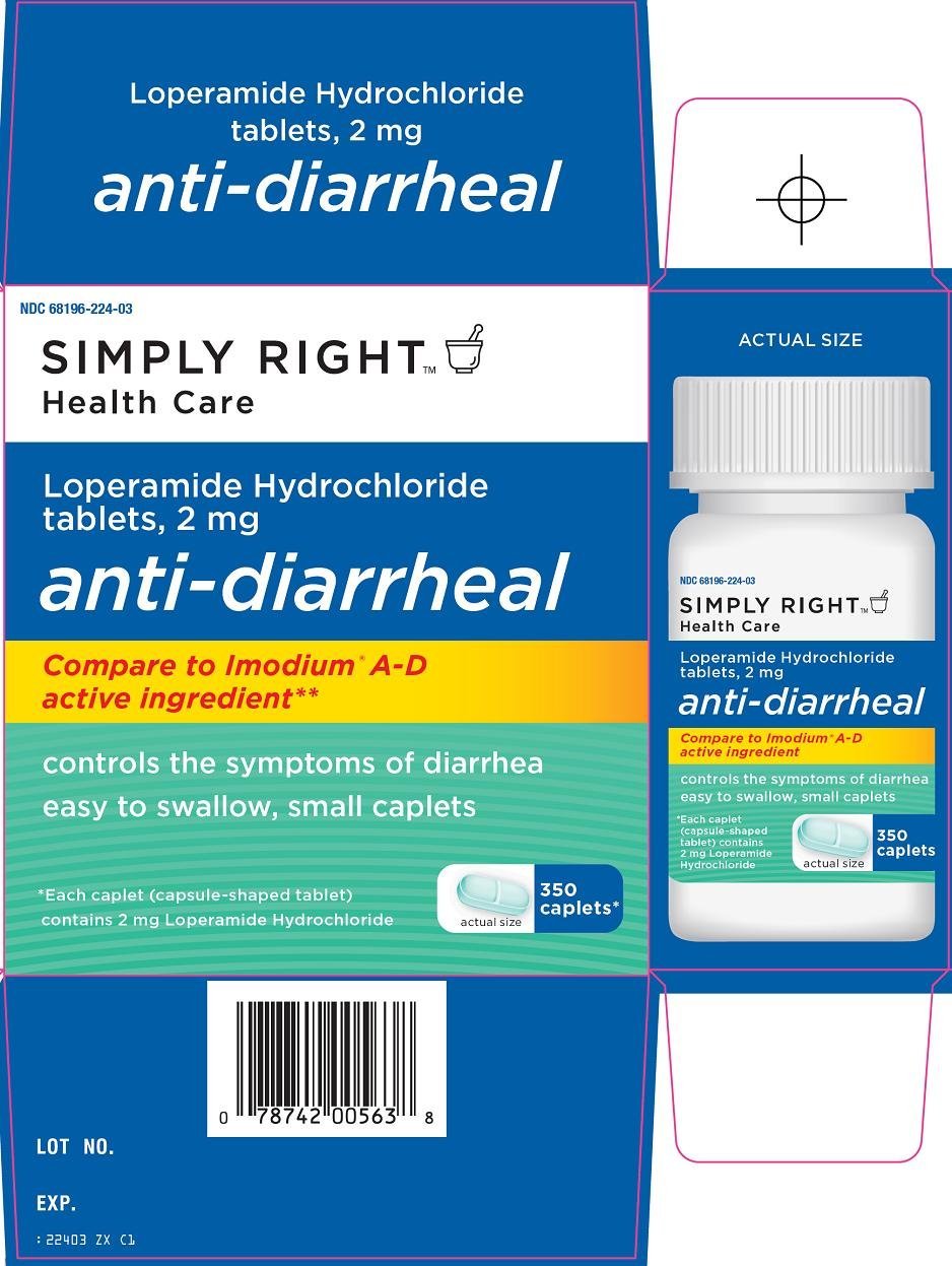 Simply right anti diarrheal (Sam's West Inc) LOPERAMIDE